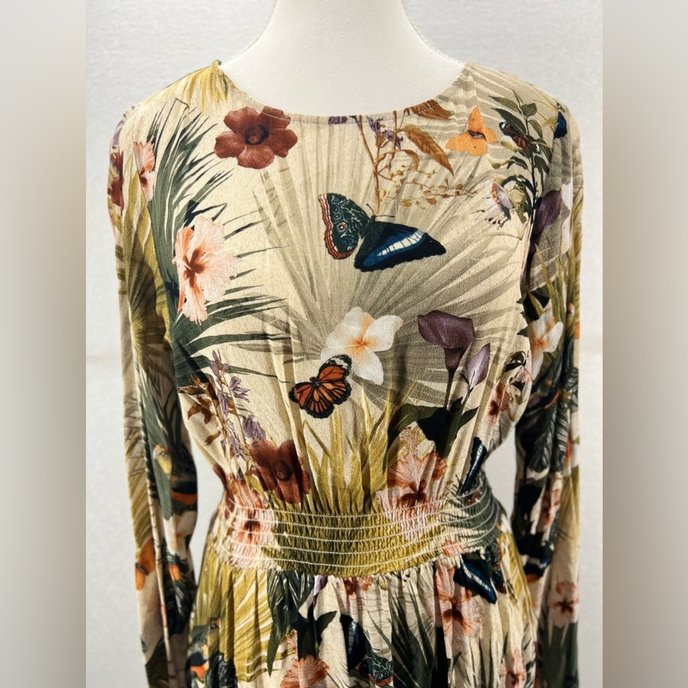 H&M Patterned Dress SIZE 6 - Picture 7 of 17